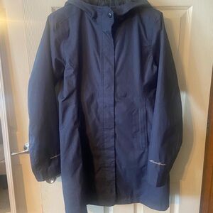 Womens small rain coat Eddie Bauer